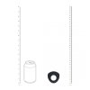 Sealed Liquid Silicone Vibrating Cockring - Black